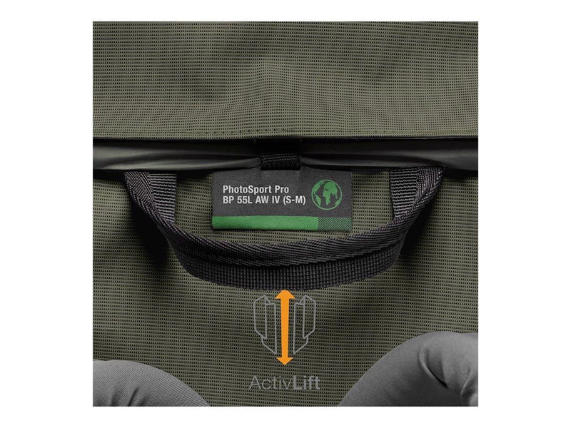 Lowepro Backpack PhotoSport Pro 55L AW IV S-M Dark Green