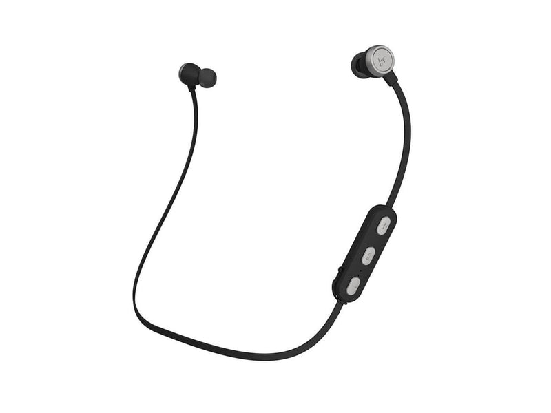 KitSound Headphone Hudson In-Ear Wireless Silver