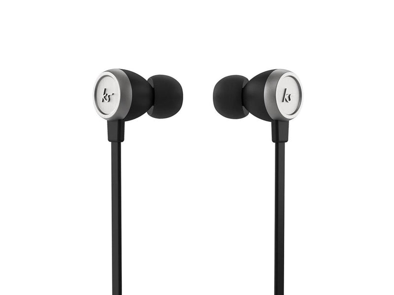 KitSound Headphone Hudson In-Ear Wireless Silver