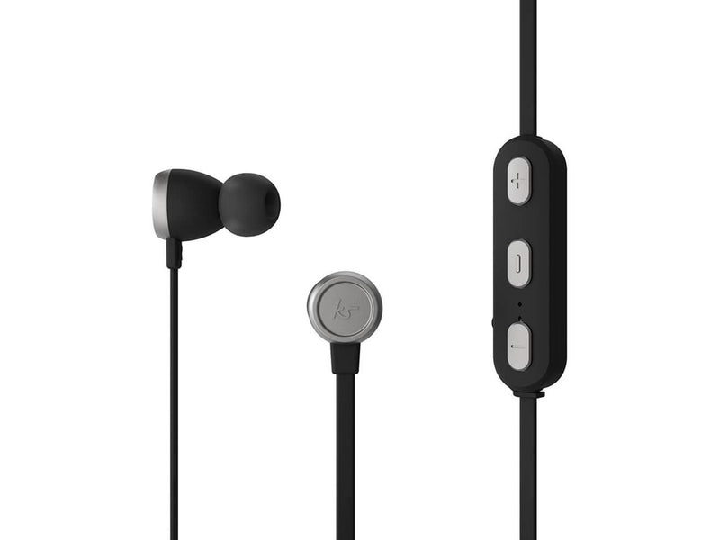 KitSound Headphone Hudson In-Ear Wireless Silver