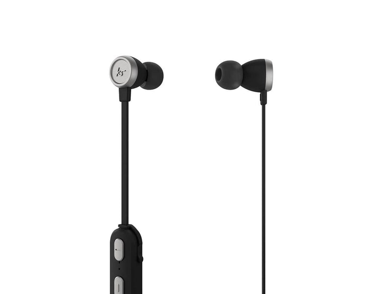 KitSound Headphone Hudson In-Ear Wireless Silver