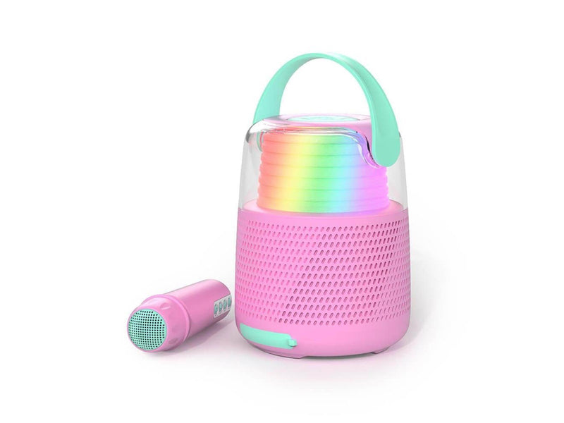 MOB Speaker Karaoke Kit Mic Rosa