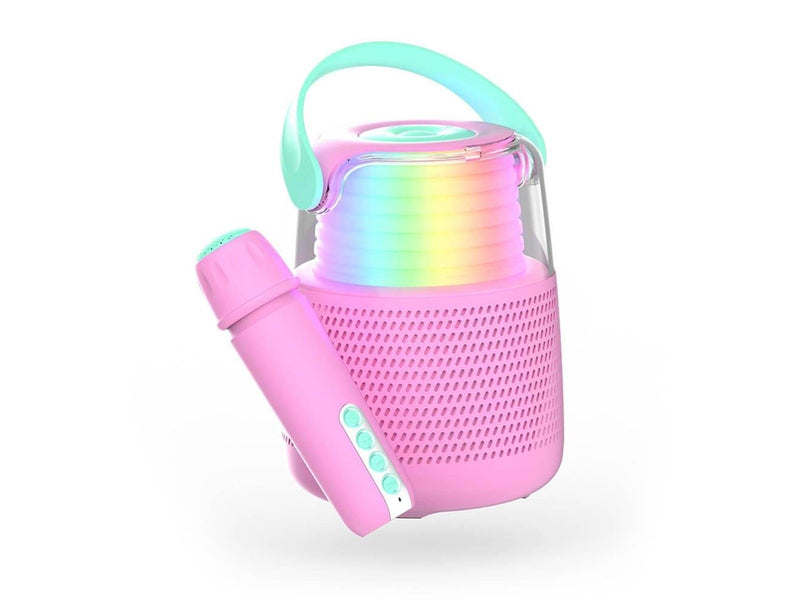 MOB Speaker Karaoke Kit Mic Rosa