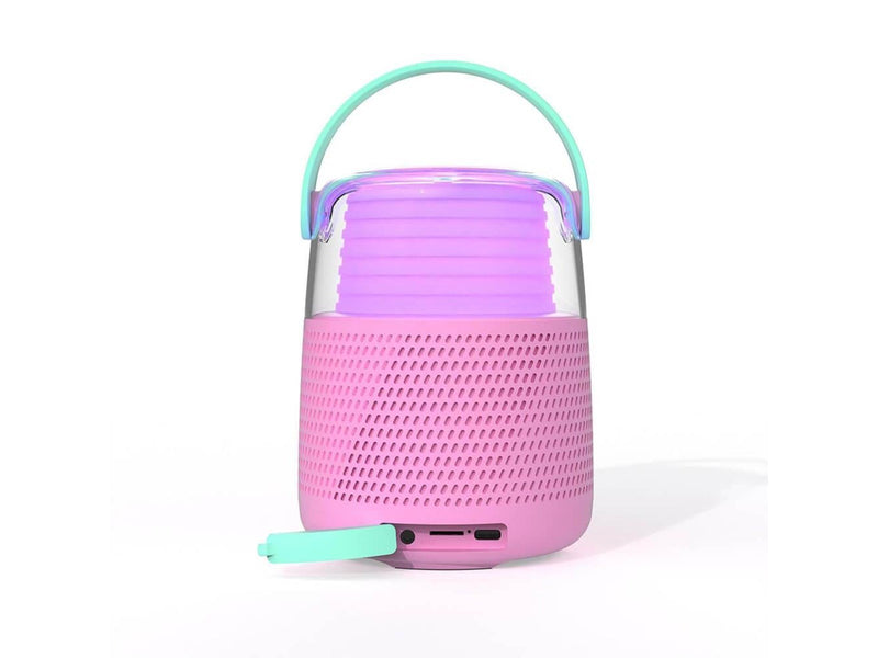MOB Speaker Karaoke Kit Mic Rosa