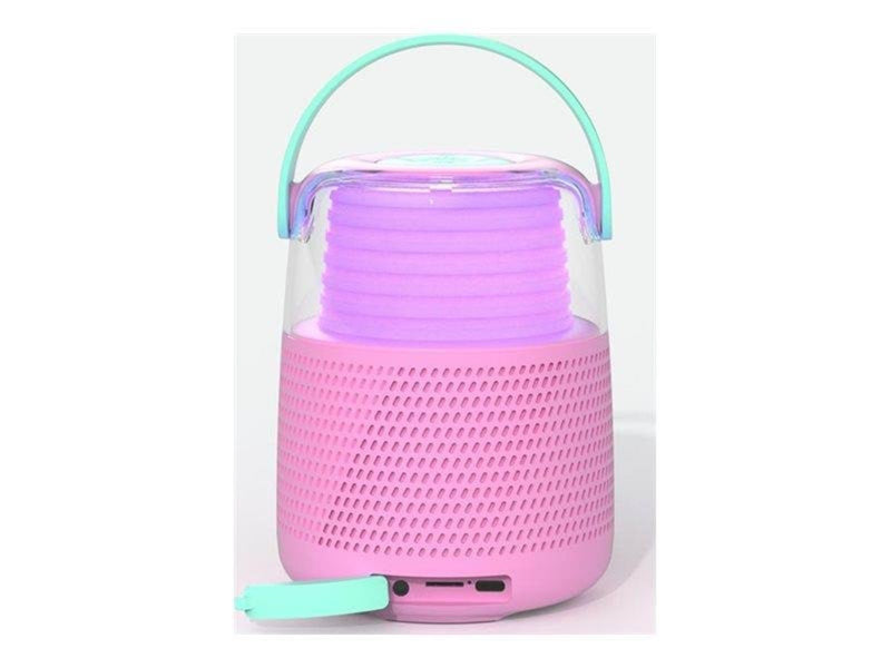 MOB Speaker Karaoke Kit Mic Rosa