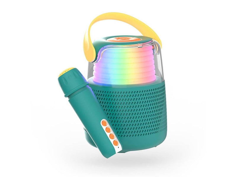 MOB Speaker Karaoke Kit Mic Blue