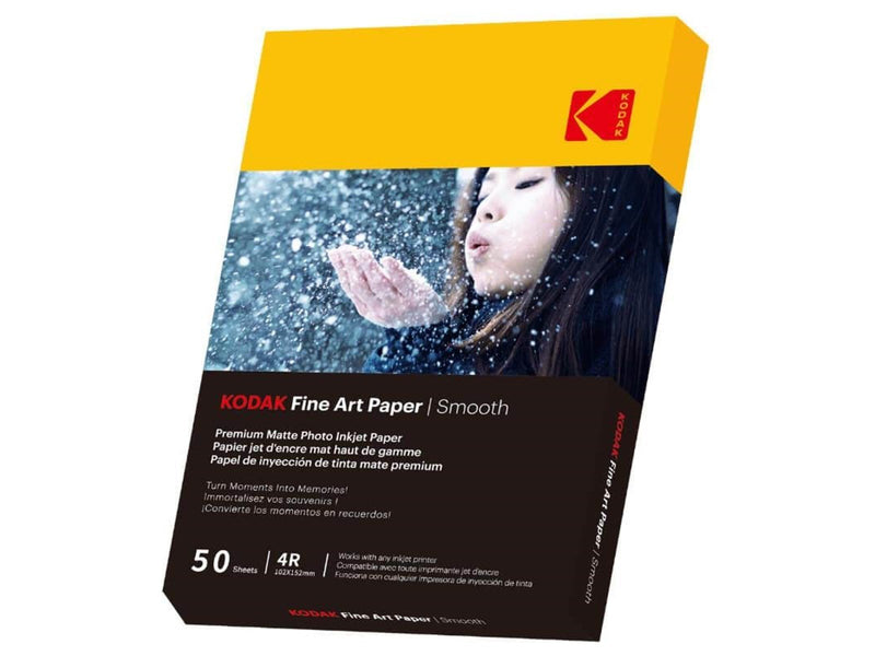 KODAK 10x15cm Matte Smooth Photo Paper 230g/m² 50 Sheets