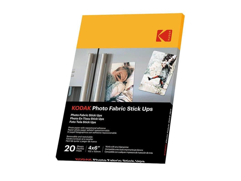 KODAK 10x15cm Adhesive Photo Paper 20 Sheets
