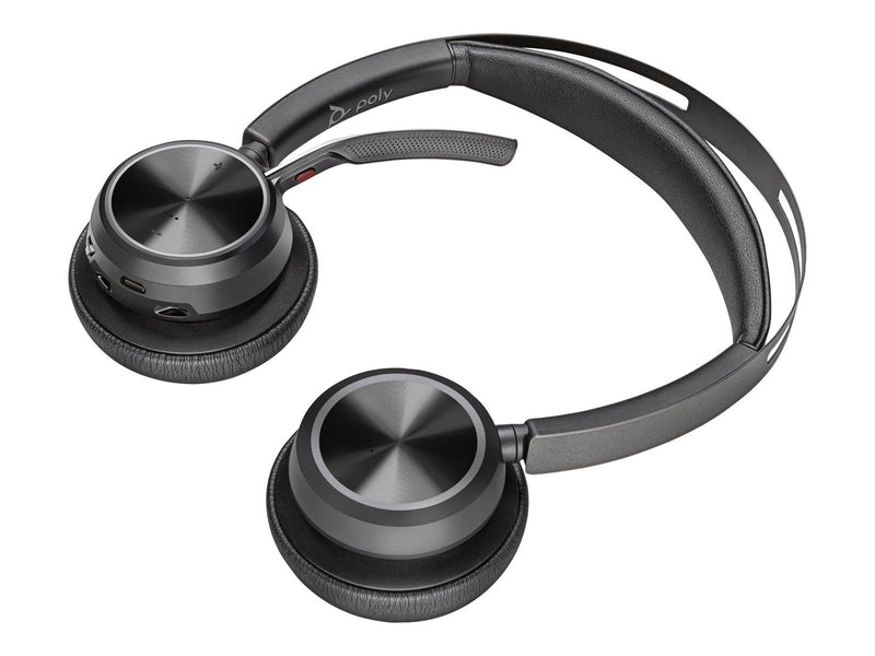Poly Voyager Focus 2 | On Ear Wireless headset | Microphone | Active noisereduction