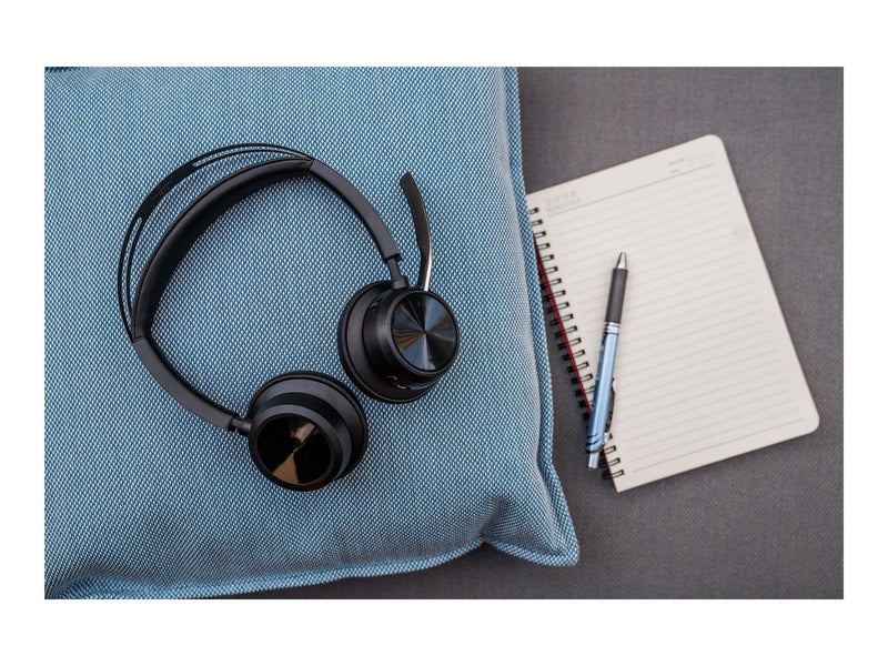 Poly Voyager Focus 2 | On Ear Wireless headset | Microphone | Active noisereduction