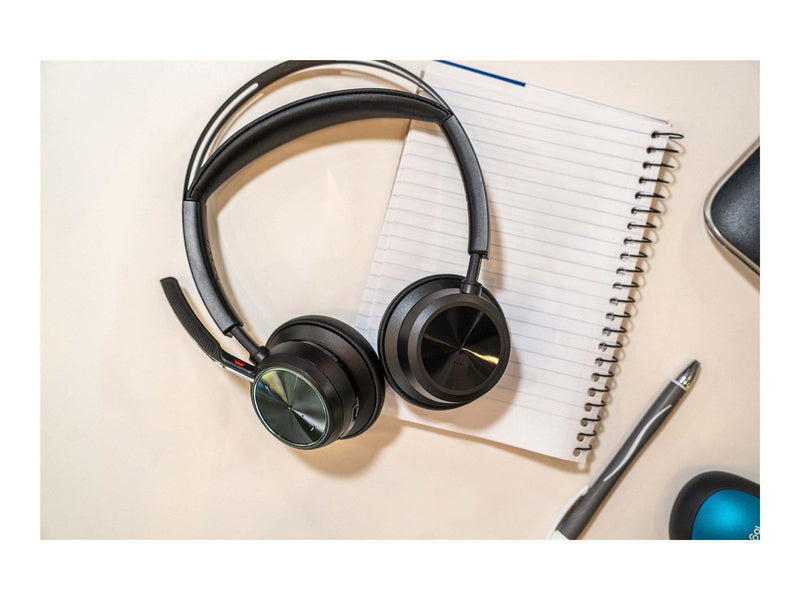Poly Voyager Focus 2 | On Ear Wireless headset | Microphone | Active noisereduction