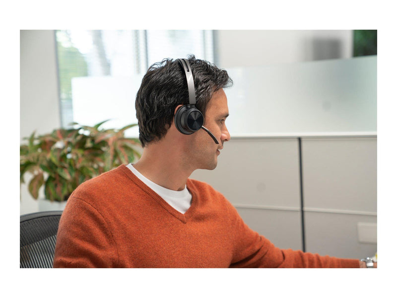 Poly Voyager Focus 2 | On Ear Wireless headset | Microphone | Active noisereduction