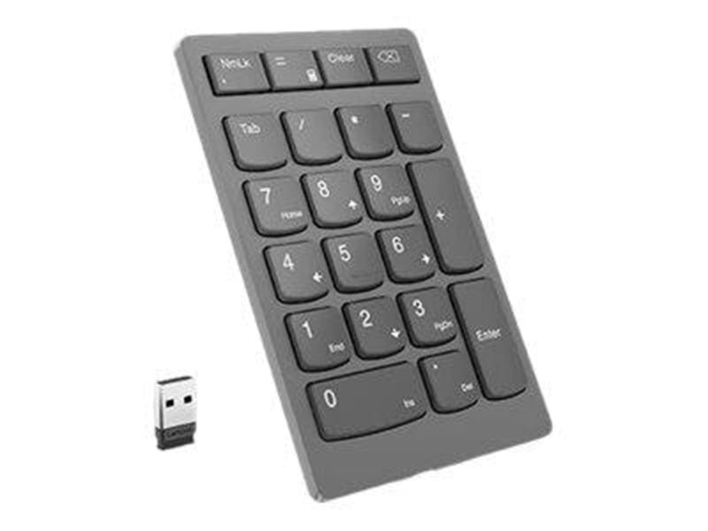Lenovo Go Wireless Numeric Keypad - Numpad - Grau