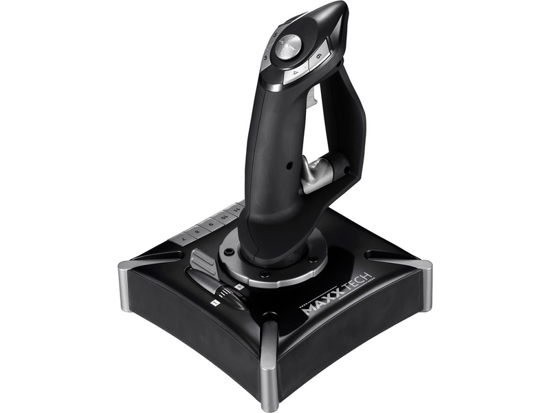 MAXX TECH Pro Flight Combo - Wired Joystick - Sony PlayStation 4