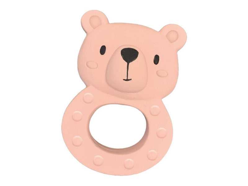 Tiny Talents Teething Toy Bo Bear - 100% Rubber