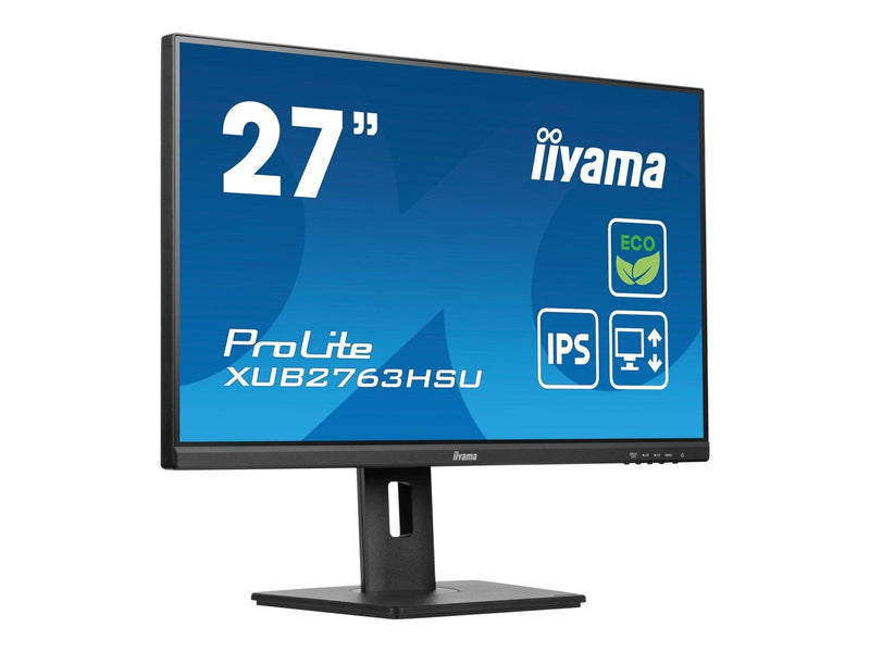 27" iiyama ProLite XUB2763HSU-B1 - LED monitor - Full HD (1080p) - 27"