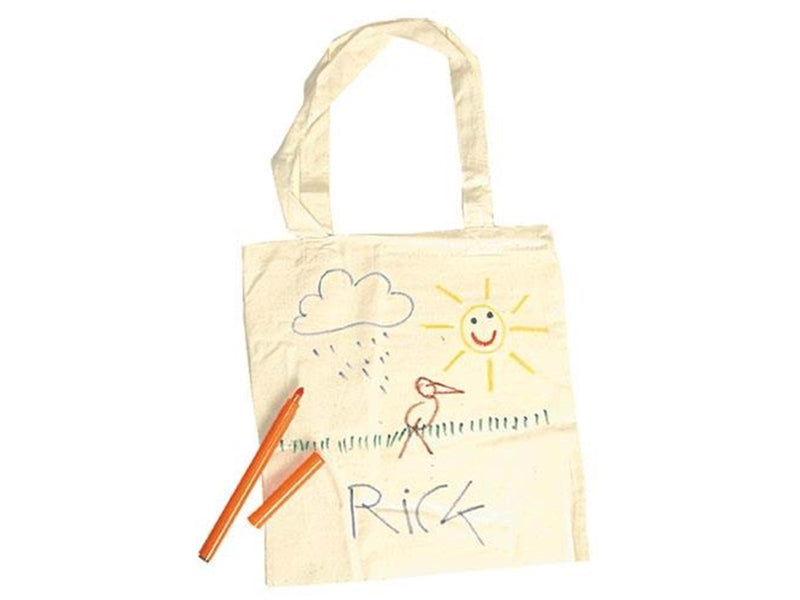 Goki Small Cotton Carrying Bag - Blank