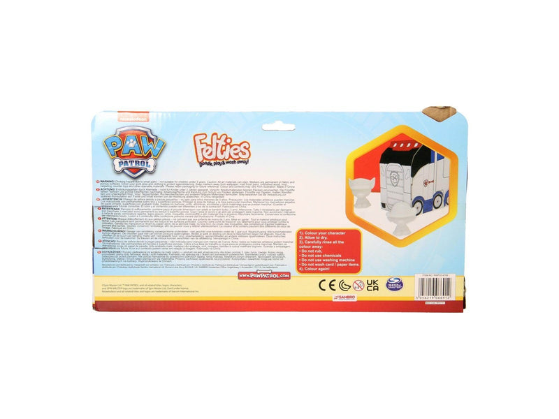 Sambro Felties PAW Patroller with Chase & Marshall Color Set Washable