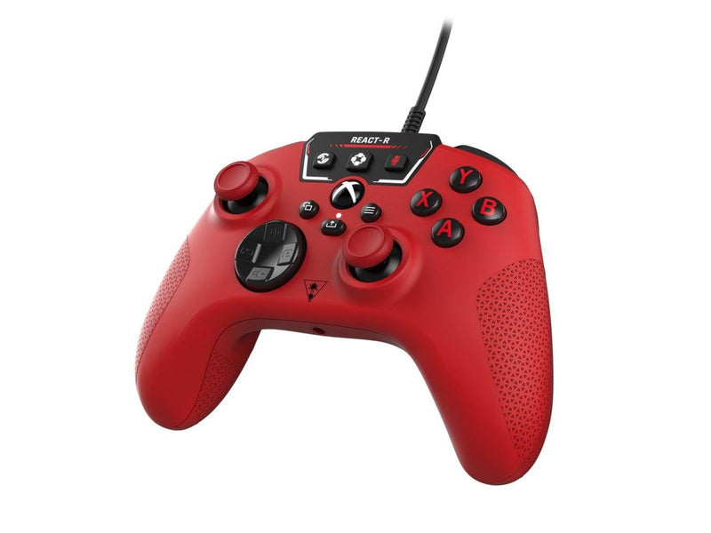 Turtle Beach React-R - Red - Wired Controller - Microsoft Xbox One