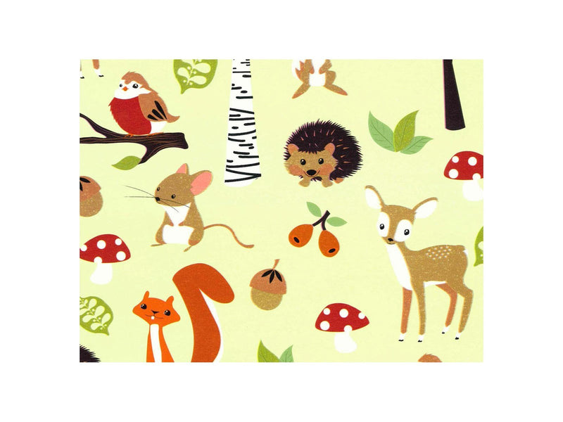 Rotolux Wrapping paper Forest animals 3 m.