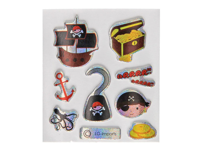 LG-Imports Stickers Pirates Glittering (Assorted)