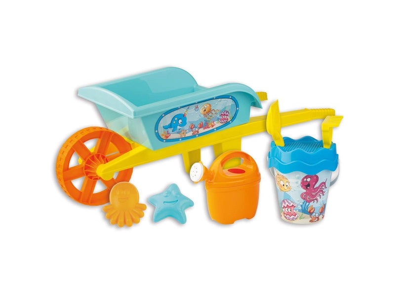 Androni Wheelbarrow with Bucket Set Underwater World 8 pc