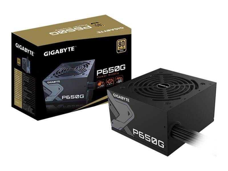 GIGABYTE GP-P650G Netzteile - 650 Watt - 120 mm - ATX 2.31 - 80 Plus Gold zertifiziert