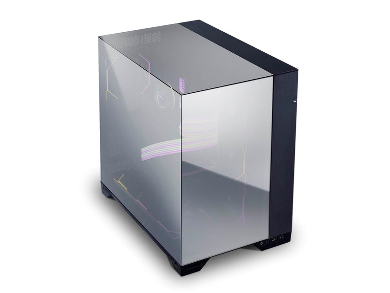 Lian Li O11 Vision - Chrome - Gehäuse - Miditower - Schwarz