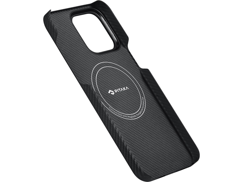 PITAKA MagEZ 4 600D case - black/grey twill - iPhone 15 Pro