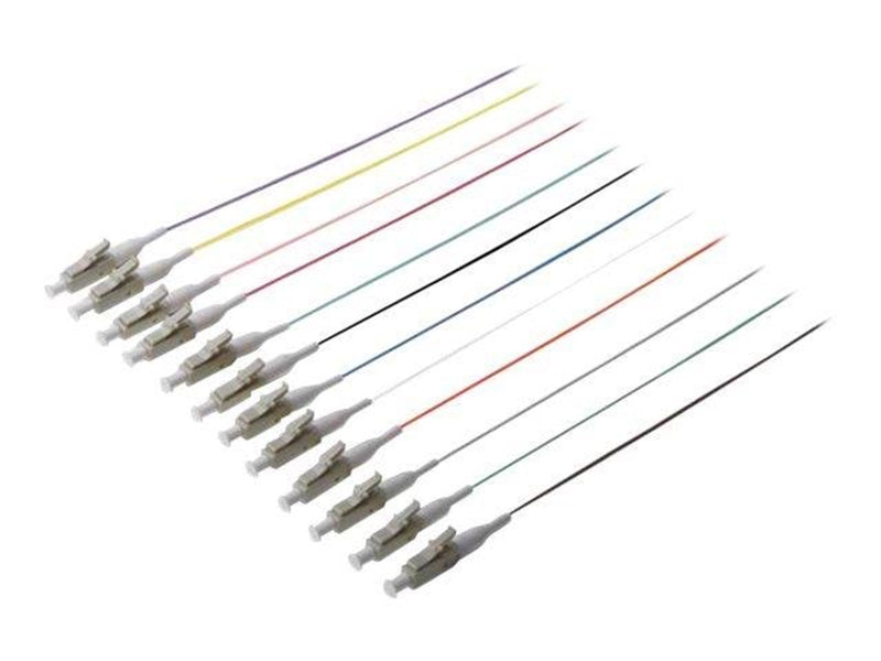 DIGITUS Professional pigtail - 2 m - grey black white blue yellow red green brown orange violet pink turquoise - Schwarz - 2 met