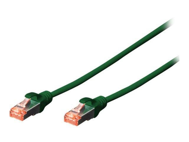 DIGITUS Professional patch cable - 5 m - green - Grün - 5 meter