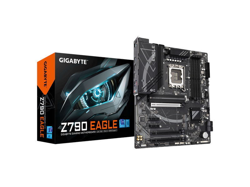 GIGABYTE Z790 EAGLE Mainboard - Intel Z790 - Intel LGA1700 socket - DDR5 RAM - ATX