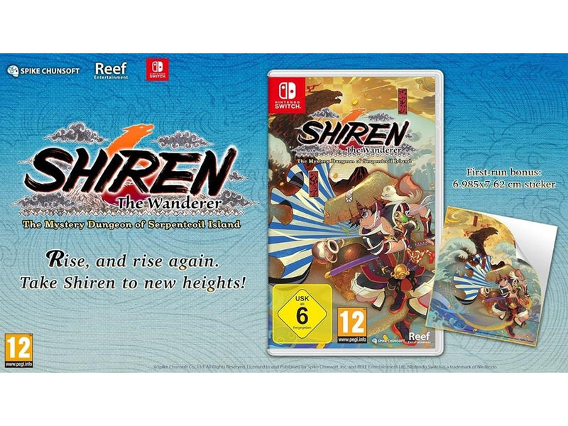 Shiren the Wanderer: The Mystery Dungeon of Serpentcoil Island - Nintendo Switch - RPG - PEGI 12