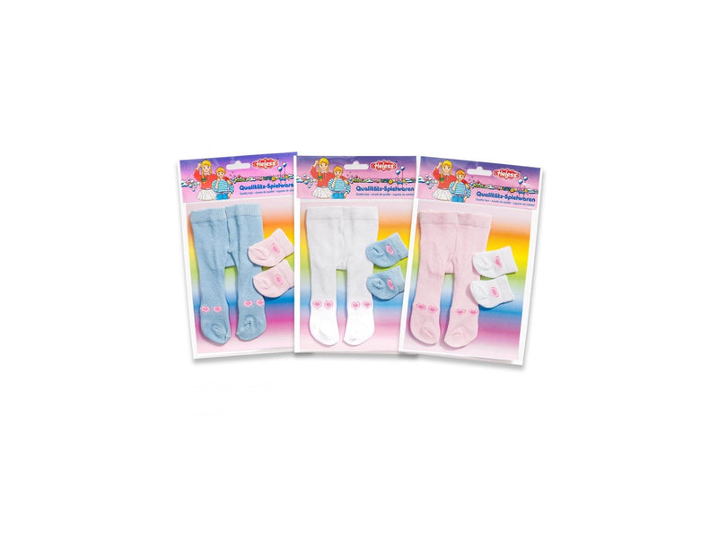 Heless Doll Tights with Socks - 28-35 cm - Assorted