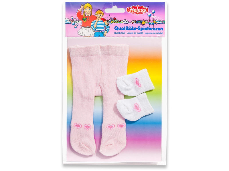Heless Doll Tights with Socks - 28-35 cm - Assorted