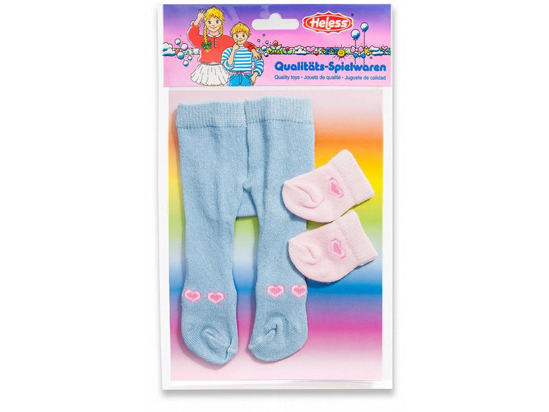 Heless Doll Tights with Socks - 28-35 cm - Assorted