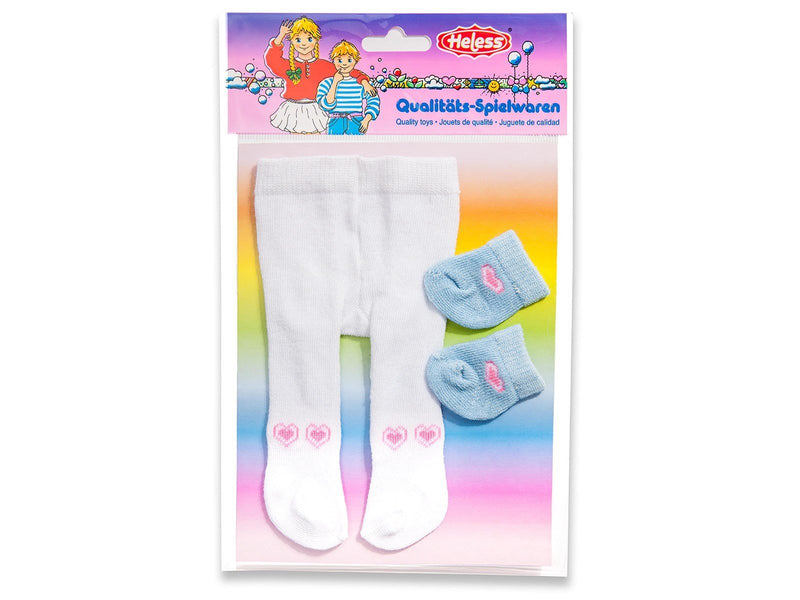 Heless Doll Tights with Socks - 28-35 cm - Assorted