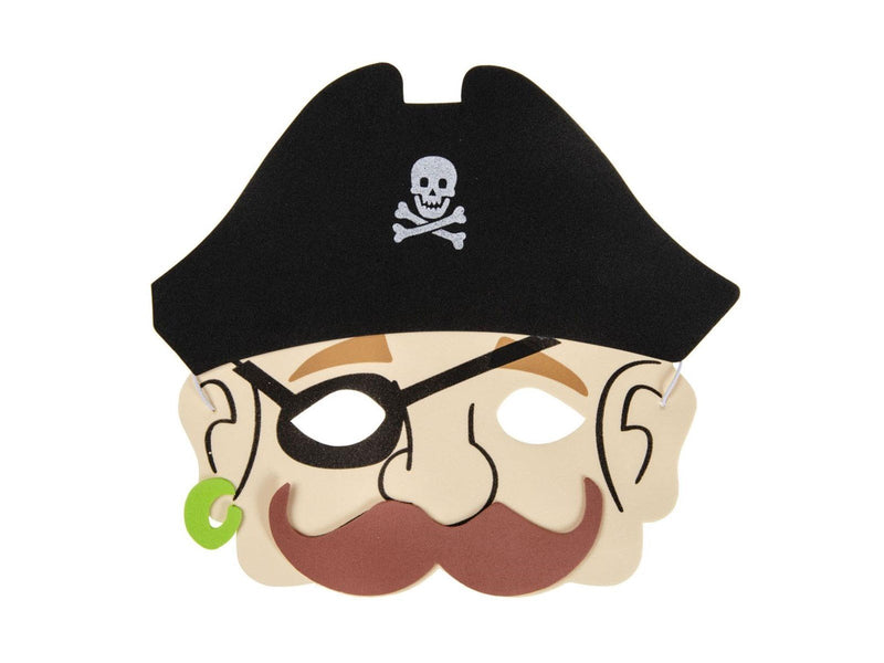 LG-Imports Foam mask pirate (Assorted)