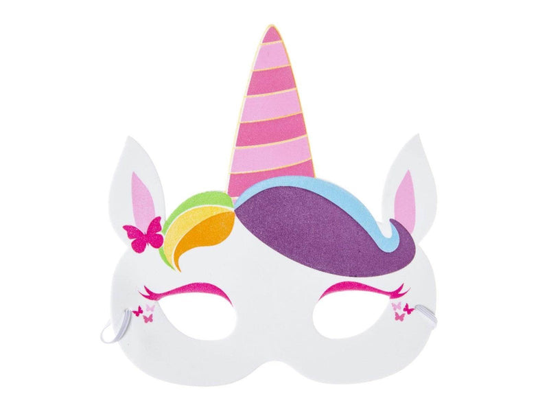 LG-Imports Foam mask unicorn (Assorted)