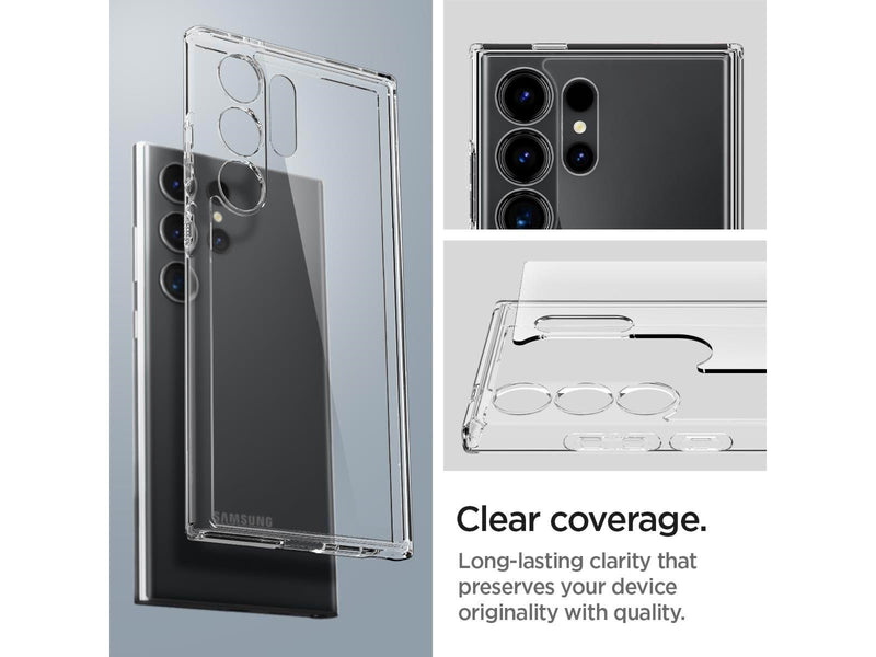 Spigen Ultra Hybrid - crystal clear - Samsung Galaxy S24 Ultra