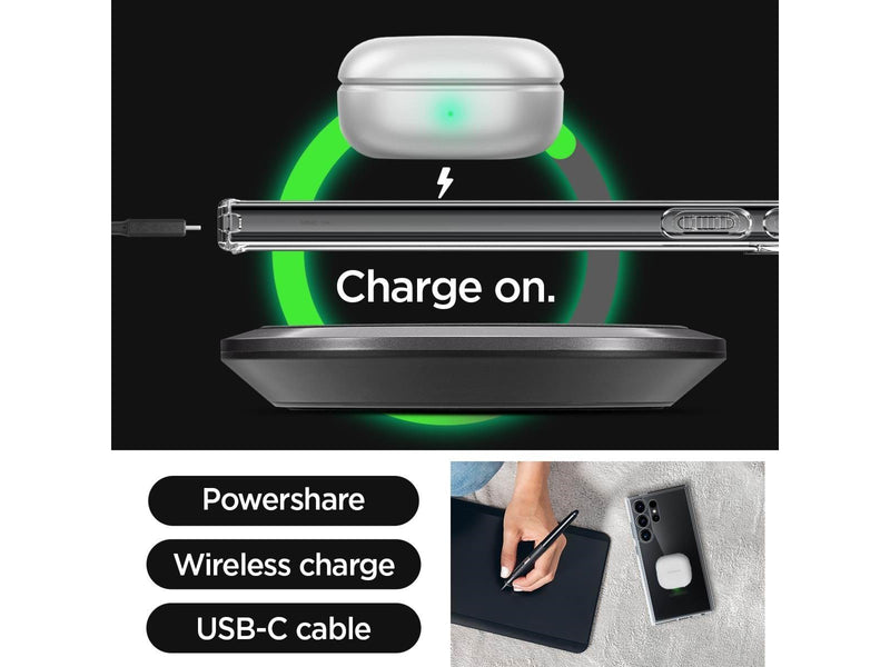 Spigen Ultra Hybrid - crystal clear - Samsung Galaxy S24 Ultra