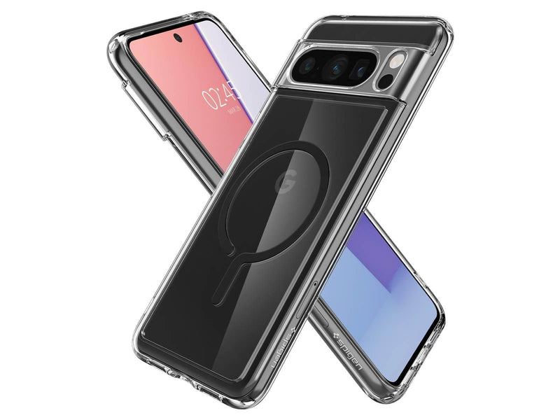 Spigen Ultra Hybrid OneTap Metal Ring MagSafe - black - Google Pixel 8 Pro