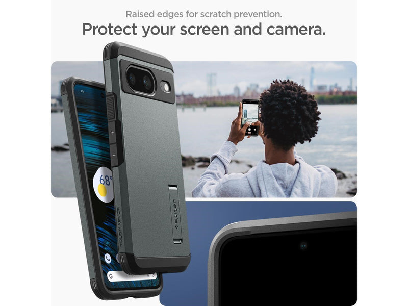Spigen Tough Armor - abyss green - Google Pixel 8