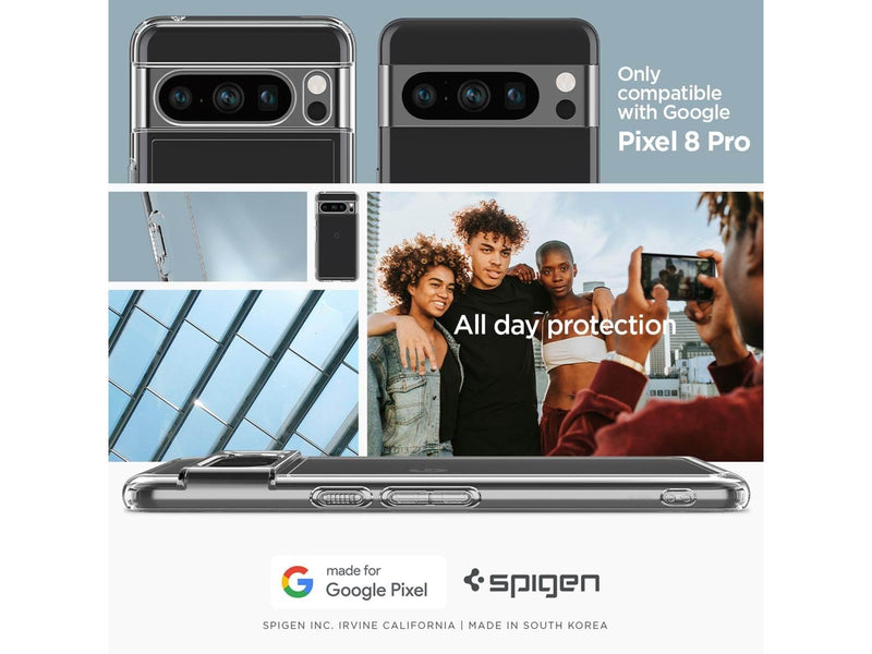 Spigen Ultra Hybrid - crystal clear - Google Pixel 8 Pro