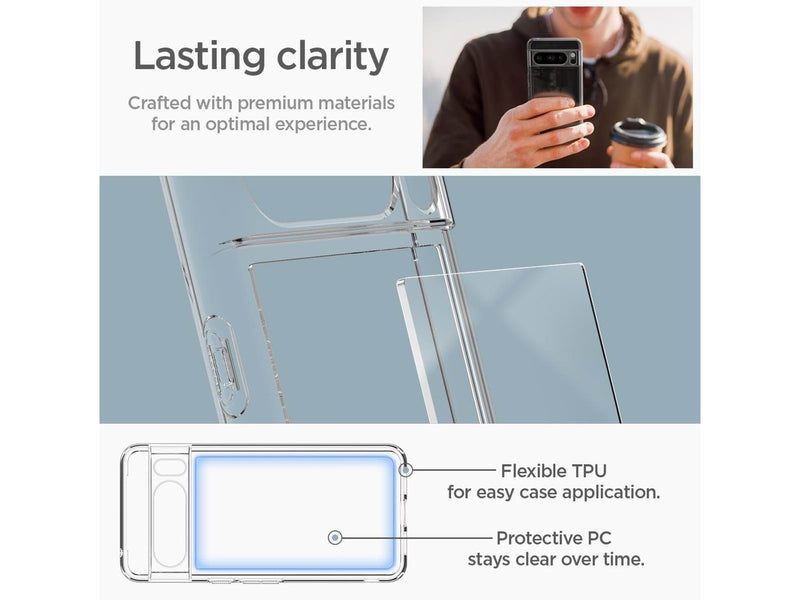 Spigen Ultra Hybrid - crystal clear - Google Pixel 8 Pro