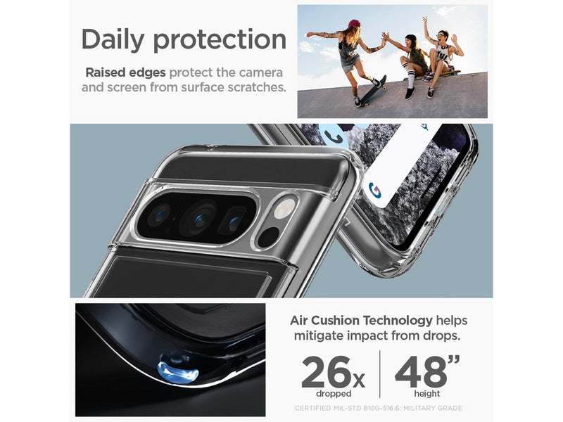Spigen Ultra Hybrid - crystal clear - Google Pixel 8 Pro