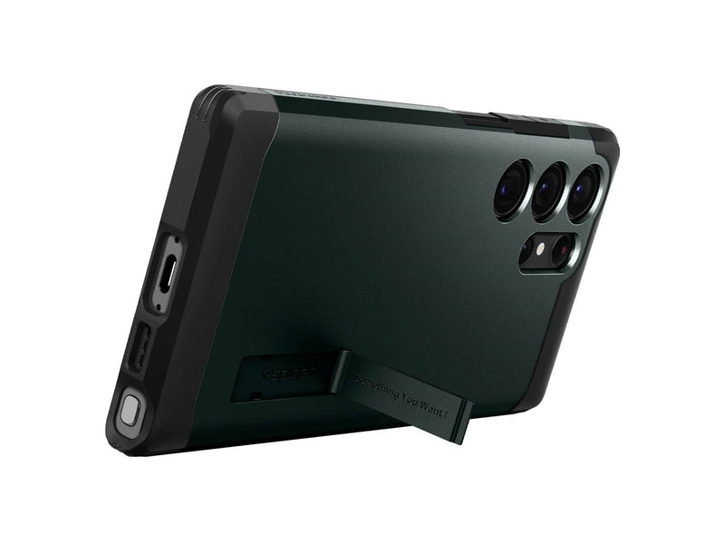 Spigen Tough Armor - green - Samsung Galaxy S23 Ultra