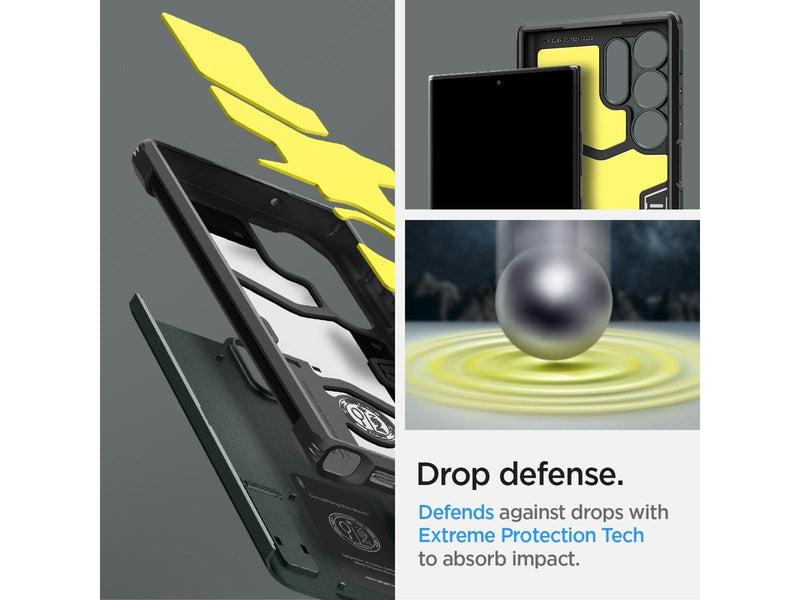 Spigen Tough Armor - green - Samsung Galaxy S23 Ultra