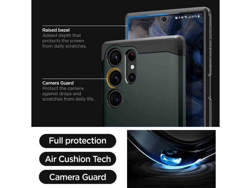 Spigen Tough Armor - green - Samsung Galaxy S23 Ultra