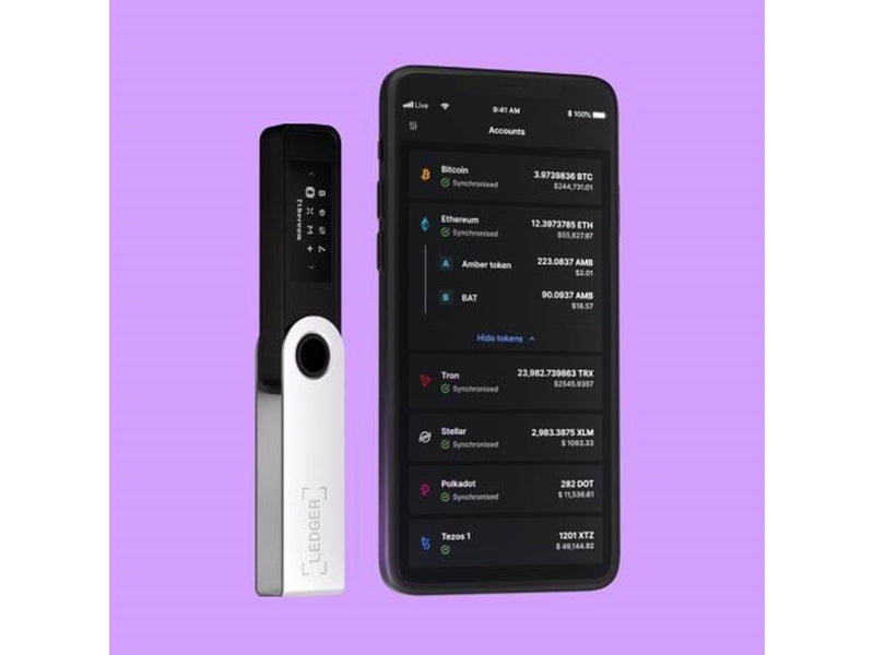 Ledger Nano S Plus Matte Black Crypto Hardware Wallet